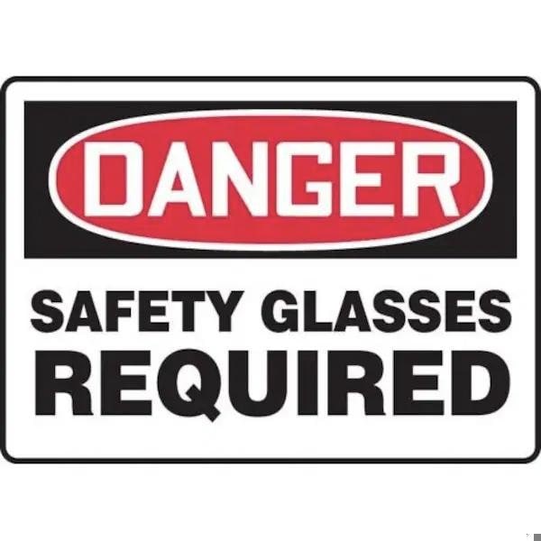 Accuform OSHA DANGER SAFETY SIGN SAFETY MPPE002XP MPPE002XP - main